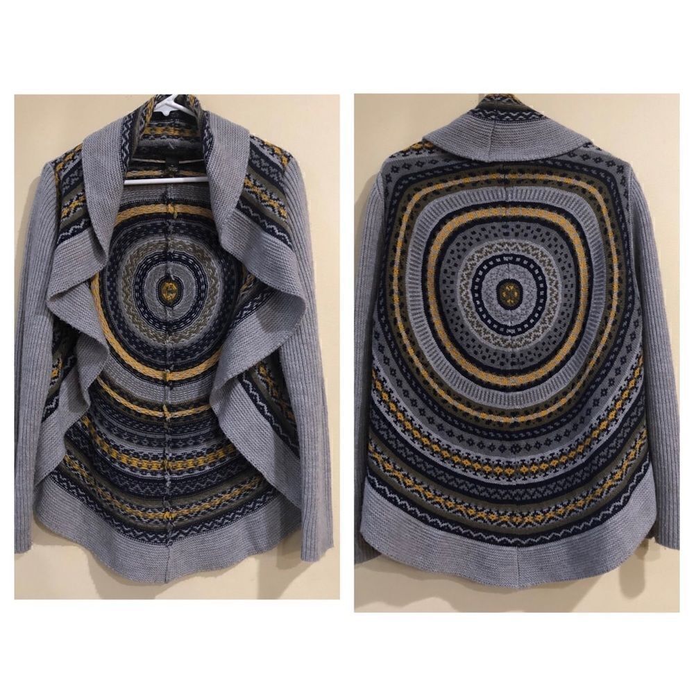 A. Giannetti Wool Blend Cardigan Sweater